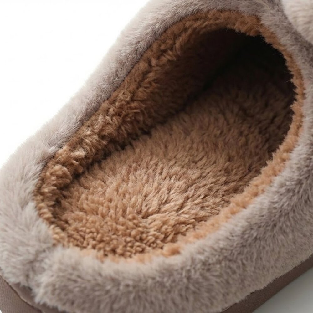 Kawaii Fluffy Bunny Slippers - Warm Winter Slides - Picture 3 of 6